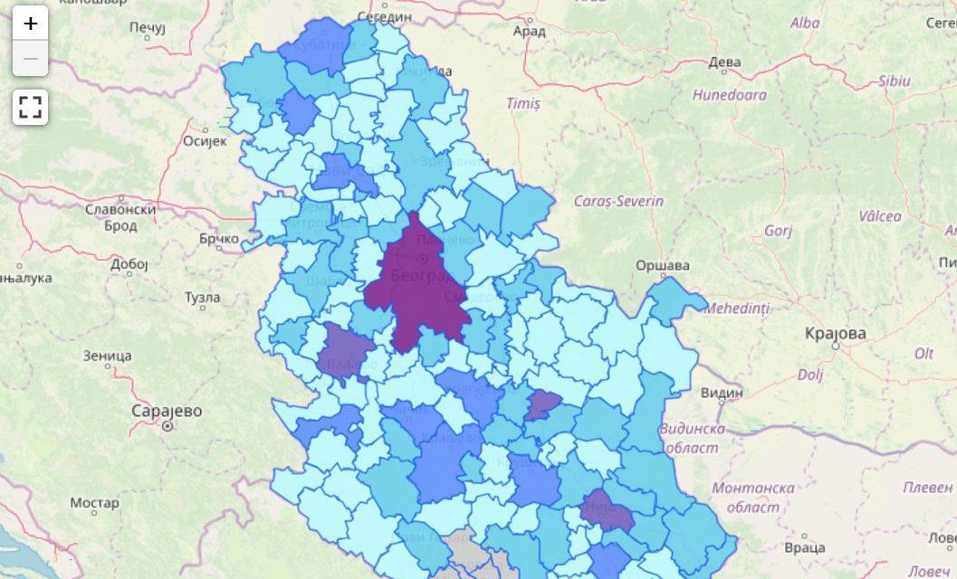 Koronavírus: Szabadkán tizenöt, Magyarkanizsán egy jegyzett fertőzött