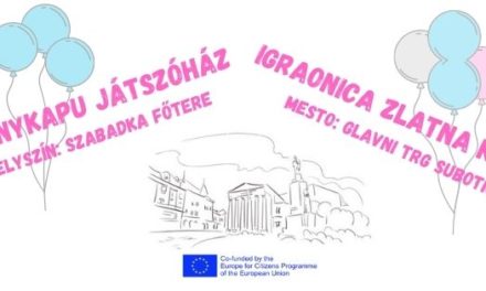 Kerekítő mondókás móka Szabadka főterén