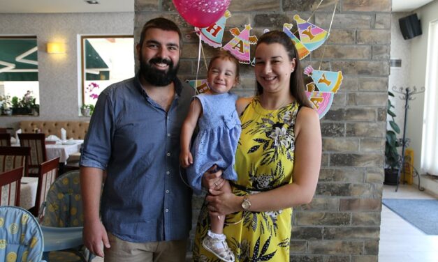 Hanna mindössze egy kilogrammal született