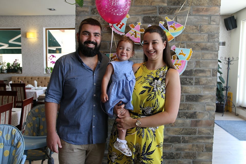 Hanna mindössze egy kilogrammal született