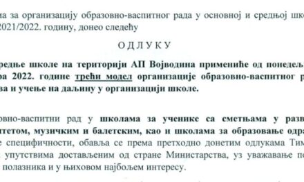 Hivatalos: Online kezdődik a második félév a vajdasági középiskolákban