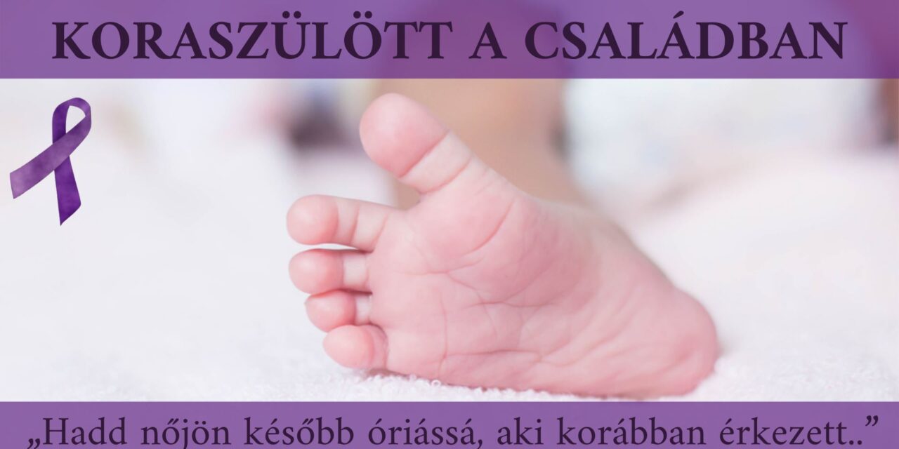 Koraszülött a családban
