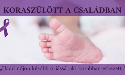 Koraszülött a családban
